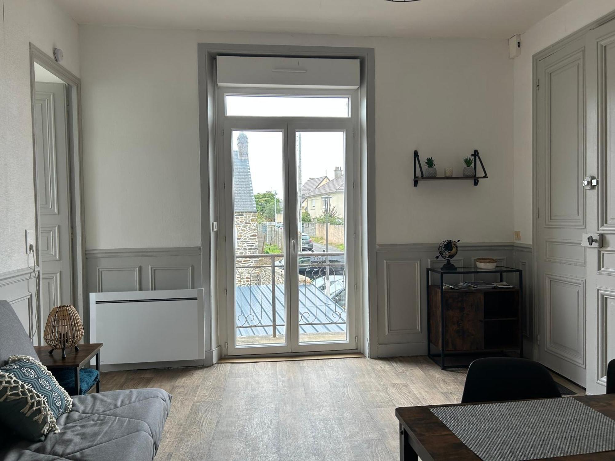 Appartement F1, Refait A Neuf, 150M De La Plage Donville-les-Bains Exterior foto